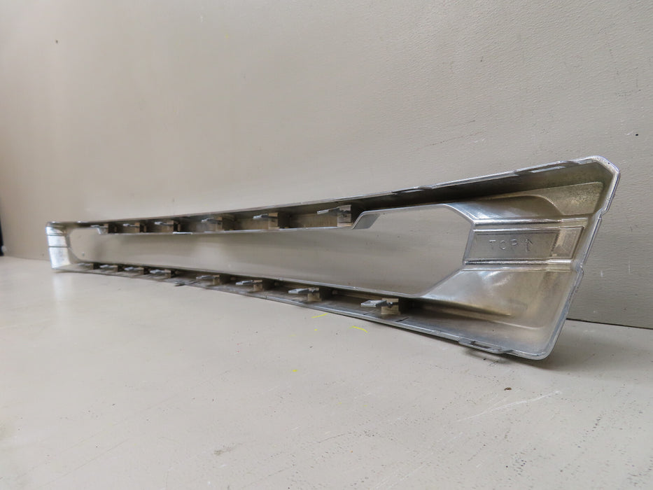 2019-2021 GMC Sierra 1500 SLT FRONT GRILL LOWER CHROME BEZEL TRIM OEM