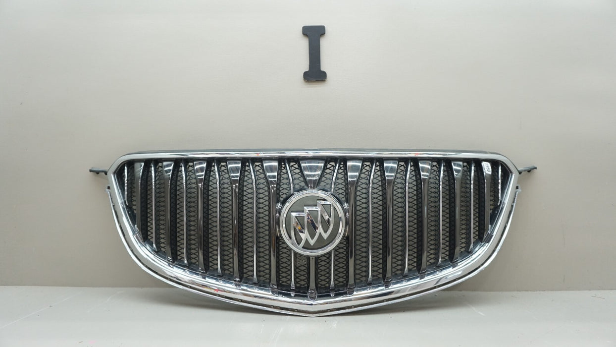 2013-2017 BUICK ENCLAVE FRONT BUMPER RADIATOR GRILLE W/ EMBLEM OEM 84055812