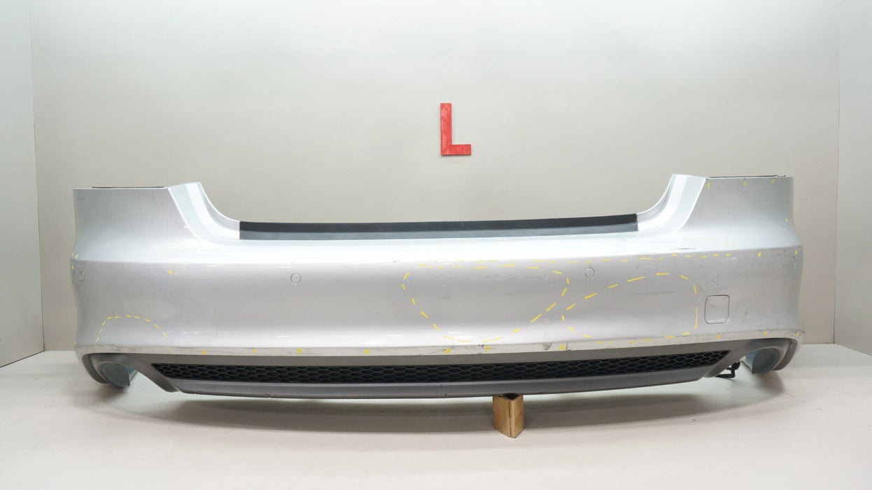 2012-2014 AUDI A7 REAR BUMPER COVER PANEL WITH MODULES OEM 4G8807511AC