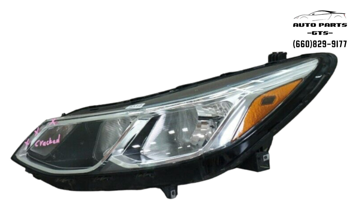 2016-2018 CHEVROLET CRUZE FRONT LEFT SIDE HEADLIGHT LAMP HALOGEN OEM 84156517