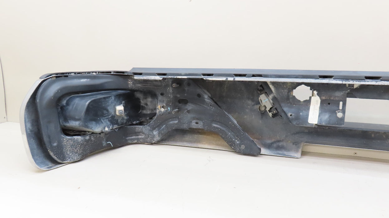 2019-2022 GMC SIERRA CHEVROLET SILVERADO 1500 REAR BUMPER METAL OEM
