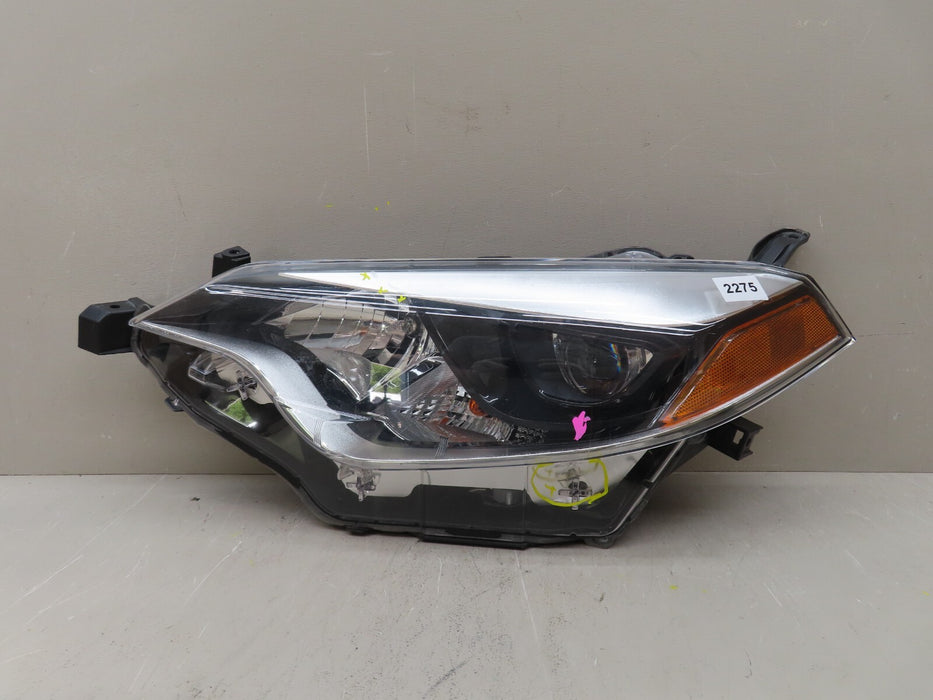 2014-2016 TOYOTA COROLLA SEDAN FRONT LEFT DRIVER SIDE HEADLIGHT LIGHT LAMP OEM