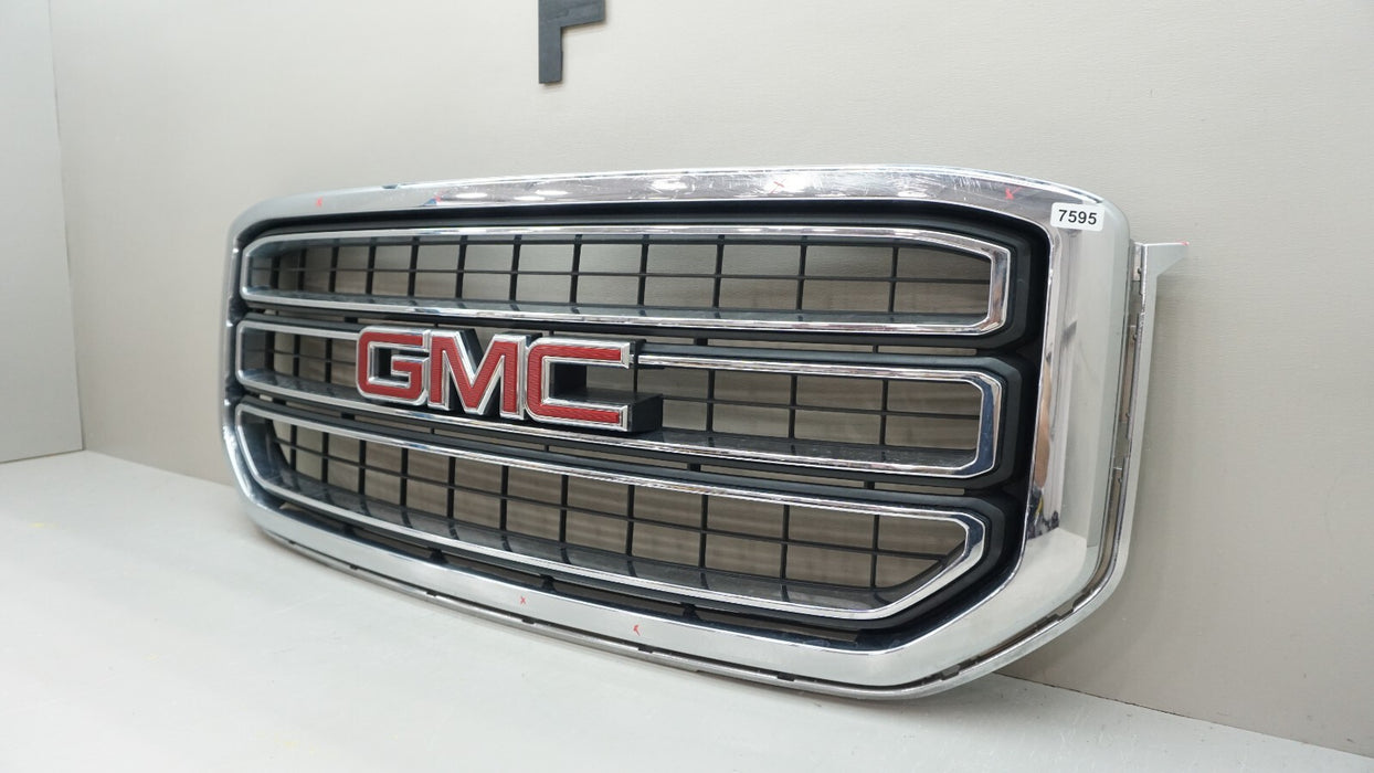 2015-2018 GMC YUKON FRONT CENTER RADIATOR GRILLE GRILL OEM 84119634