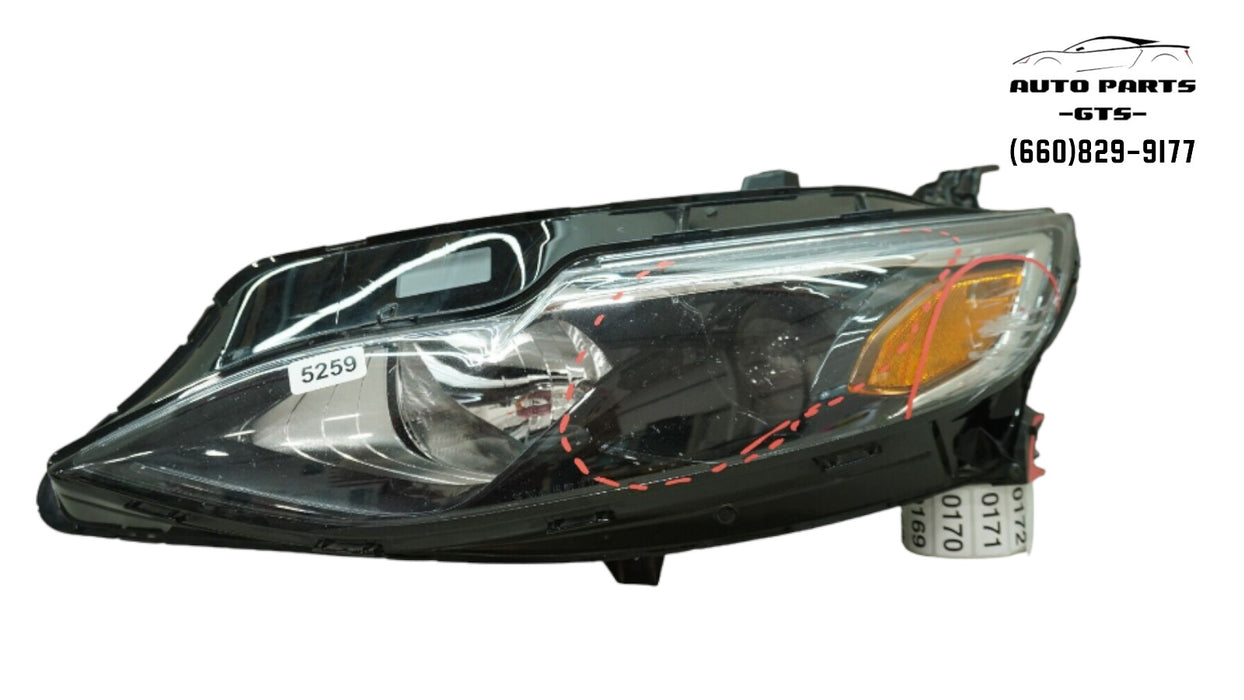 2019-2023 CHEVROLET CHEVY MALIBU FRONT LEFT DRIVERS SIDE HALOGEN HEADLIGHT OEM