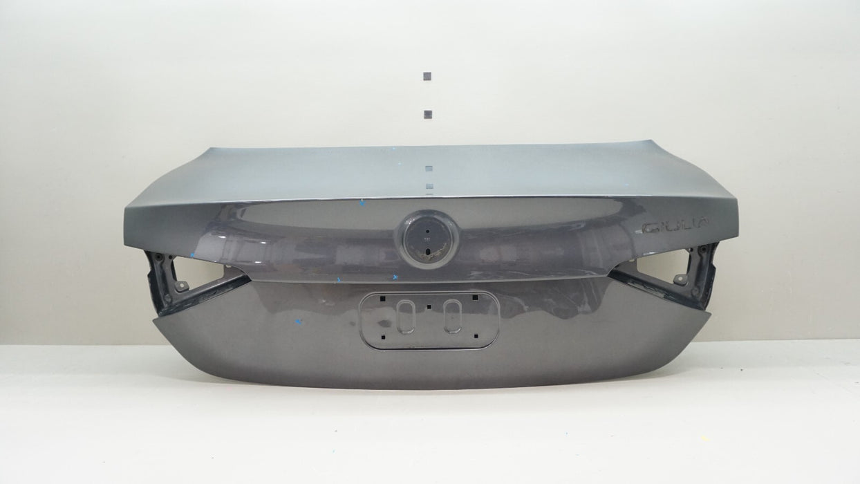 2017-2019 ALFA ROMEO GIULIA REAR TRUNK DECK LID SHELL PANEL OEM