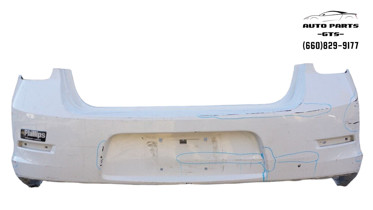 2013 2014 2015 CHEVROLET CHEVY MALIBU REAR BUMPER COVER WHITE OEM 13 14 15