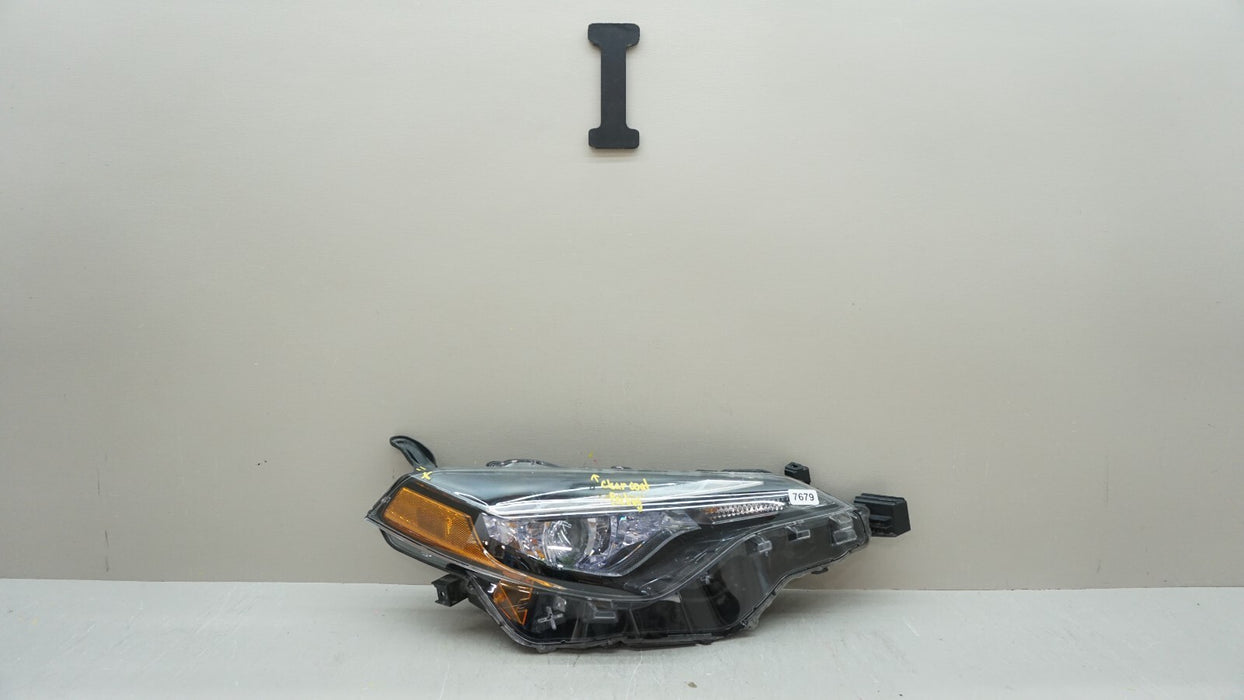 2014-2016 TOYOTA COROLLA FRONT RH RIGHT PASSENGER SIDE LED HEADLIGHT OEM