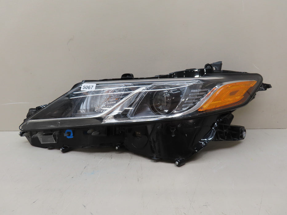 2018-2024 TOYOTA CAMRY FRONT LEFT DRIVER SIDE LED HEADLIGHT OEM 5067