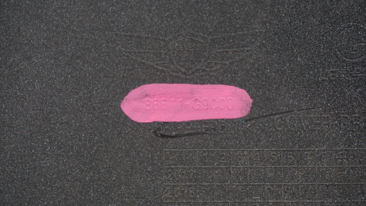 2019-2021 GENESIS G70 REAR BUMPER COVER PANEL OEM 86611-G9000