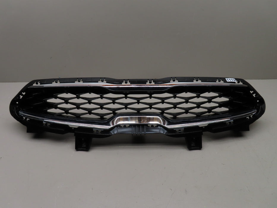 2019-2020 KIA FORTE FRONT BUMPER UPPER RADIATOR GRILLE CHROME 86351-M7010 OEM