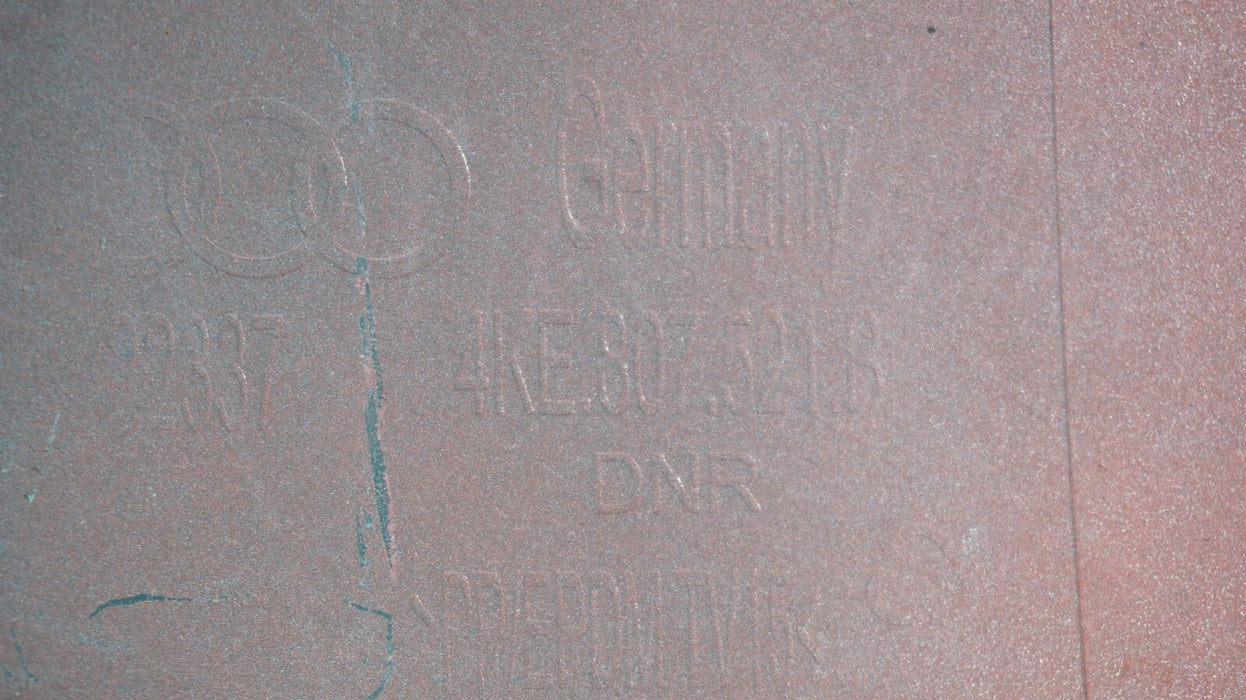 2019-2021 AUDI E-TRON REAR LOWER BUMPER COVER VALANCE OEM 4KE807521B