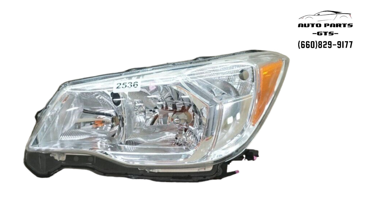 2014-2016 SUBARU FORESTER FRONT LEFT DRIVERS SIDE HEADLIGHT LED OEM 14 15 16
