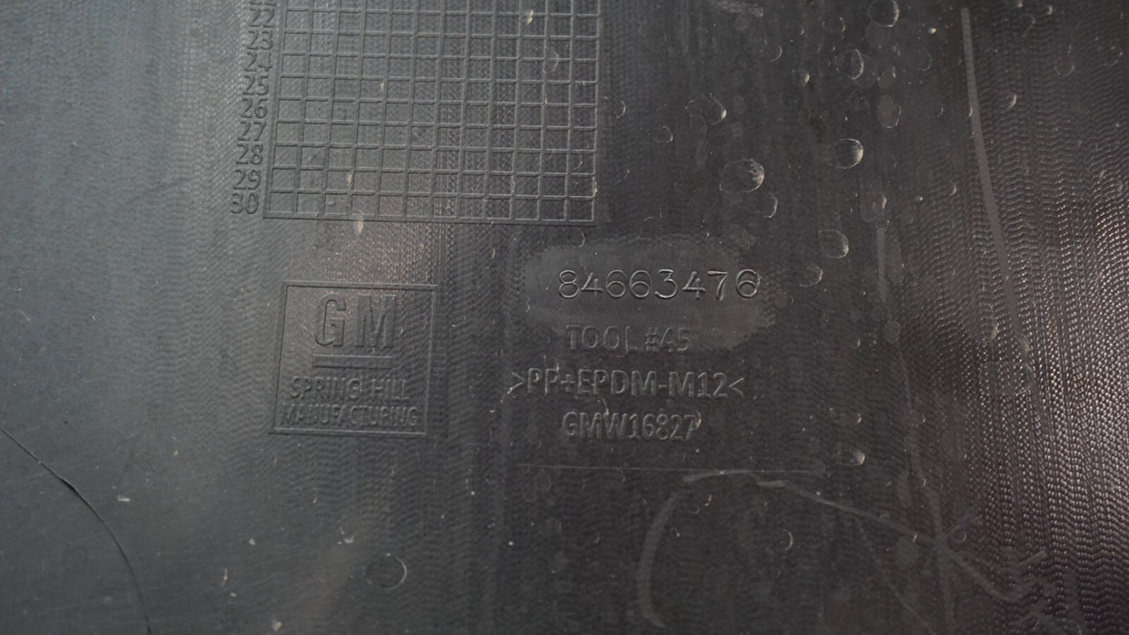 2019-2022 CADILLAC CT5 REAR BUMPER COVER PANEL OEM 84663476