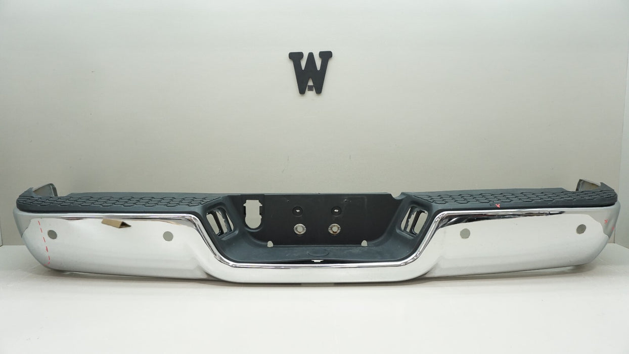 2009-2024 DODGE RAM 1500 REAR BUMPER COVER W/O EXHAUST CUTOUTS OEM