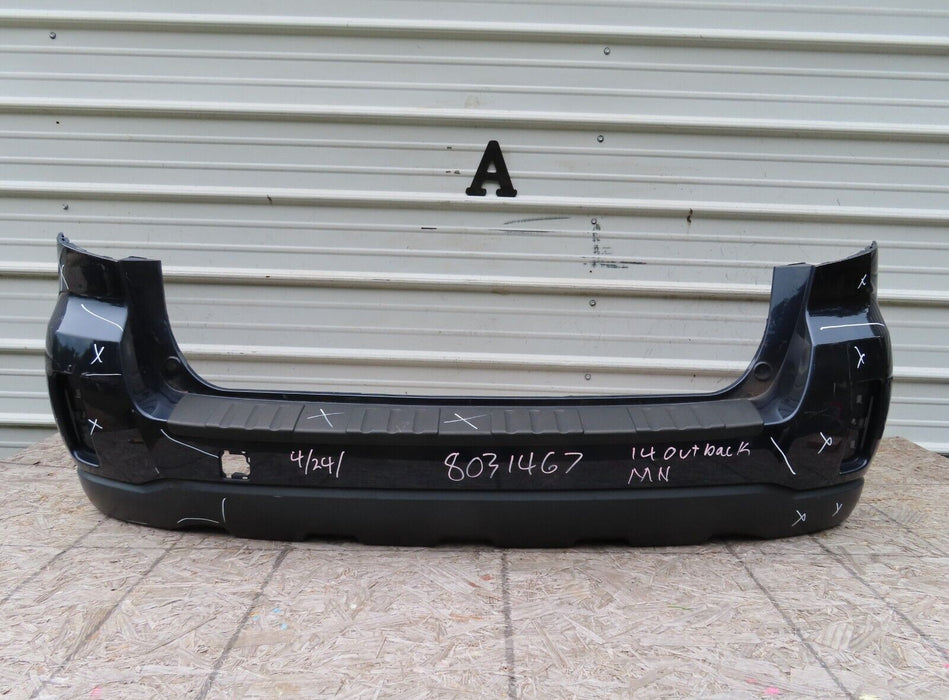 2010-2014 SUBARU OUTBACK 4DR WAGON REAR BUMPER COVER PANEL OEM 57704AJ07A