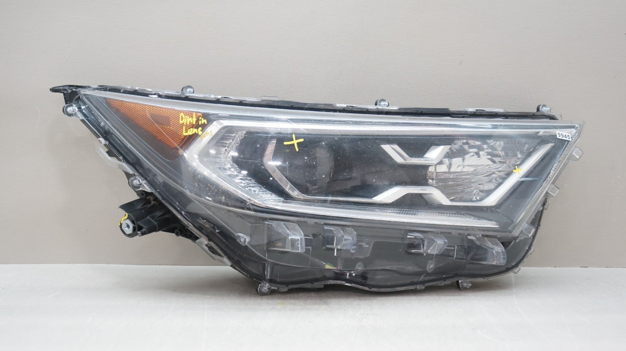 2019-2021 TOYOTA RAV4 FRONT RIGHT PASSENGER SIDE LED HEADLIGHT OEM