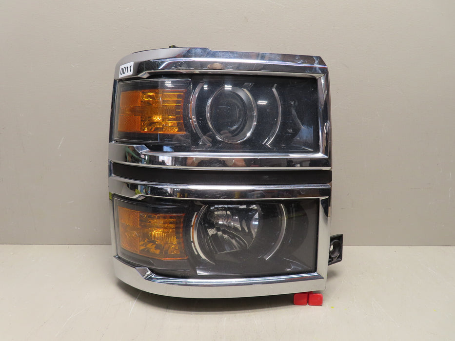 2014 2015 CHEVROLET SILVERADO RIGHT PASSENGER HEADLIGHT HALOGEN OEM 23223260