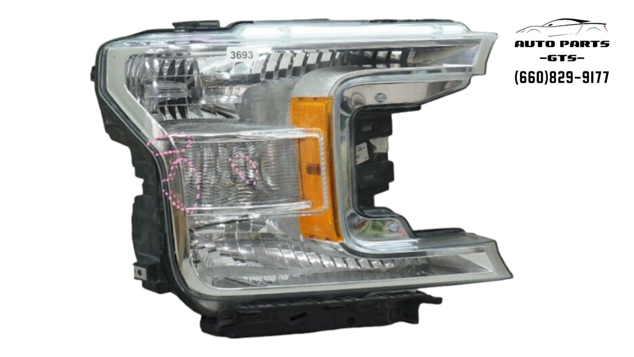 2018-2020 FORD F-150 FRONT RIGHT SIDE HEADLIGHT LAMP HALOGEN OEM JL34-13005-AH
