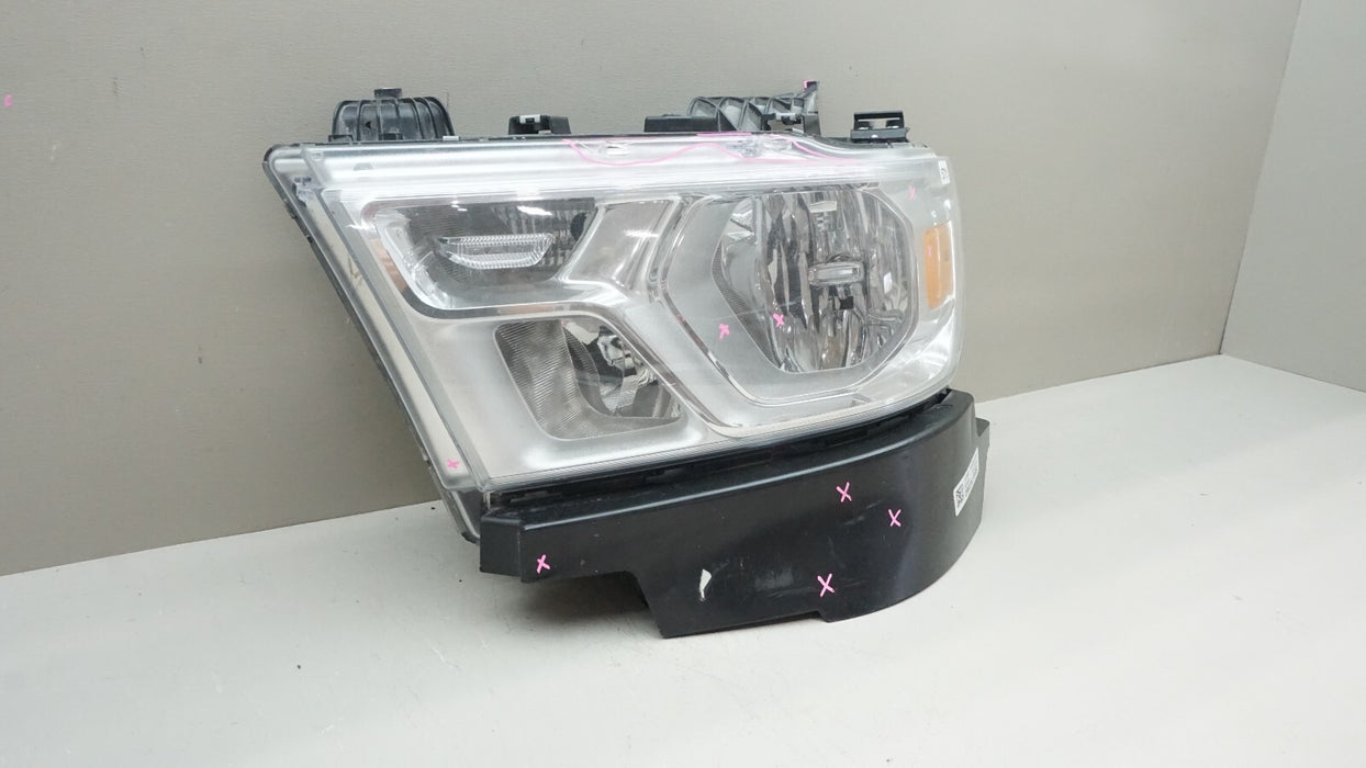 2019-2022 DODGE RAM 1500 FRONT LH LEFT DRIVER SIDE HALOGEN HEADLIGHT OEM