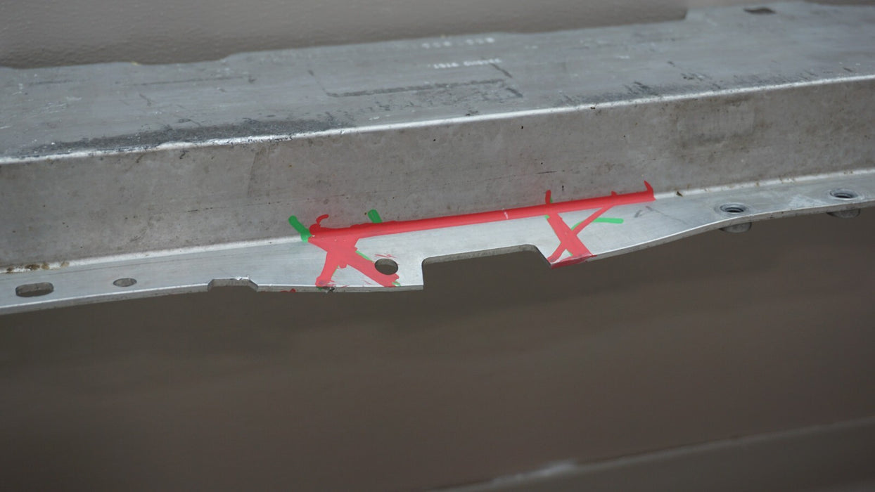 2015-2018 MERCEDES-BENZ C-CLASS FRONT BUMPER REINFORCEMENT BAR OEM A2056202034