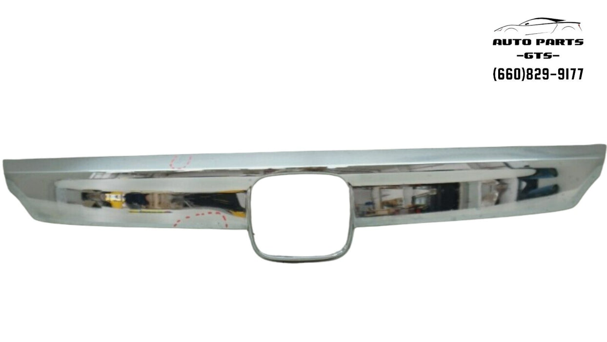 2018-2020 HONDA ACCORD FRONT GRILLE CHROME TRIM 71122-TVAA-ZZ10 OEM 18 19 20