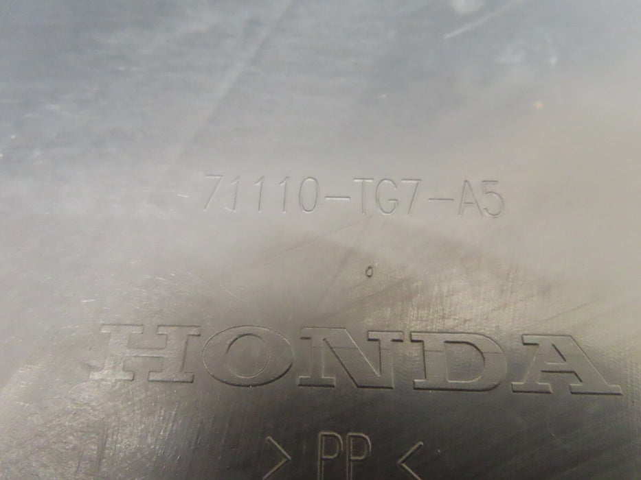 2019-2021 HONDA PILOT EX EX-L LX FRONT LOWER BUMPER COVER PANEL OEM 71110-TG7-A5