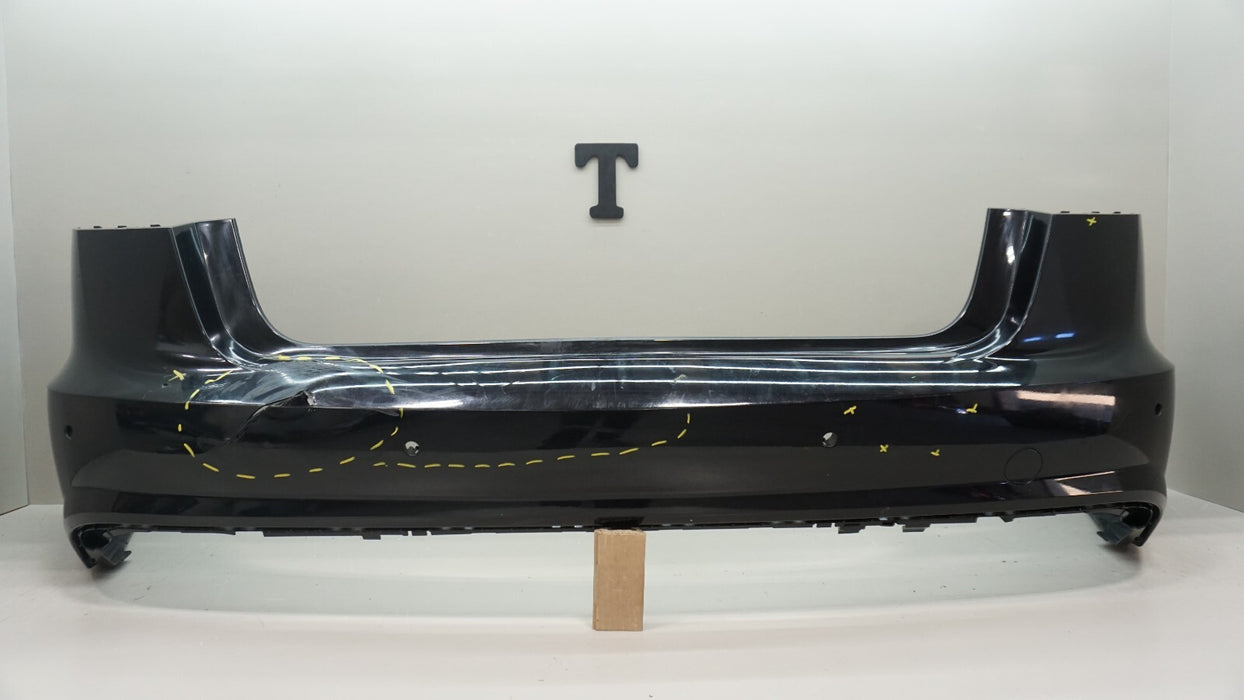 2012-2015 AUDI A6 S6 REAR BUMPER COVER PANEL OEM 4G5807511