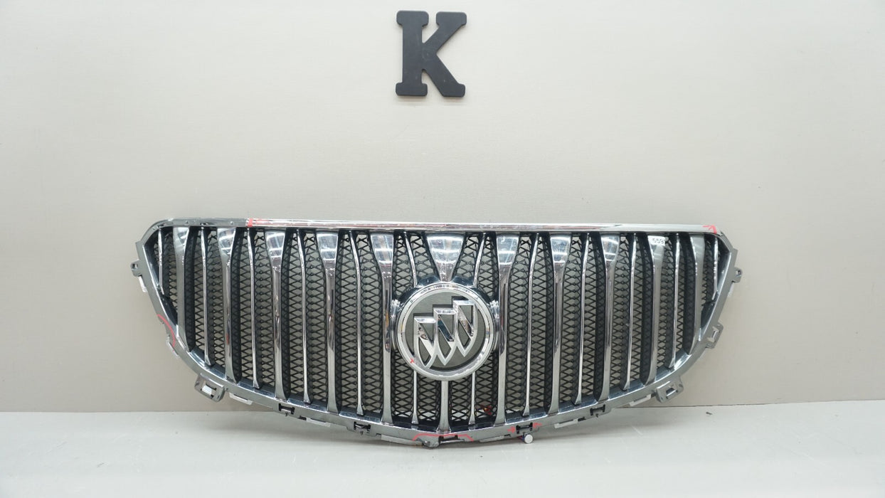2013-2017 BUICK ENCLAVE FRONT BUMPER RADIATOR GRILLE W/ EMBLEM OEM 84055812