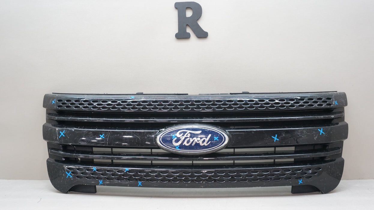 2011-2015 FORD EXPLORER FRONT BUMPER RADIATOR GRILLE OEM BB53-8200
