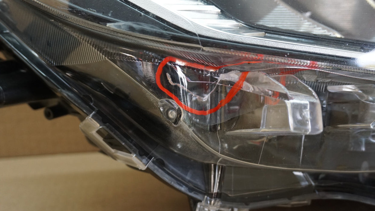 2019-2021 TOYOTA RAV-4 FRONT RIGHT PASSENGER SIDE HEADLIGHT HEADLAMP LED OEM