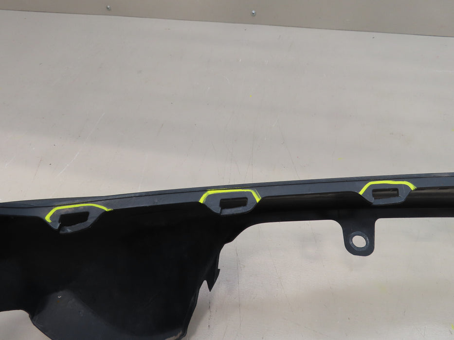 2019-2021 ACURA RDX REAR LOWER BUMPER VALANCE SKID PANEL OEM 71510-TJB