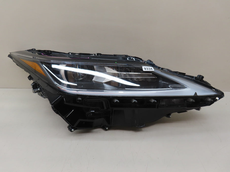 2020-2022 LEXUS RX350 RX450H FRONT LEFT DRIVER HEADLIGHT FULL LED OEM 9334 PARTS