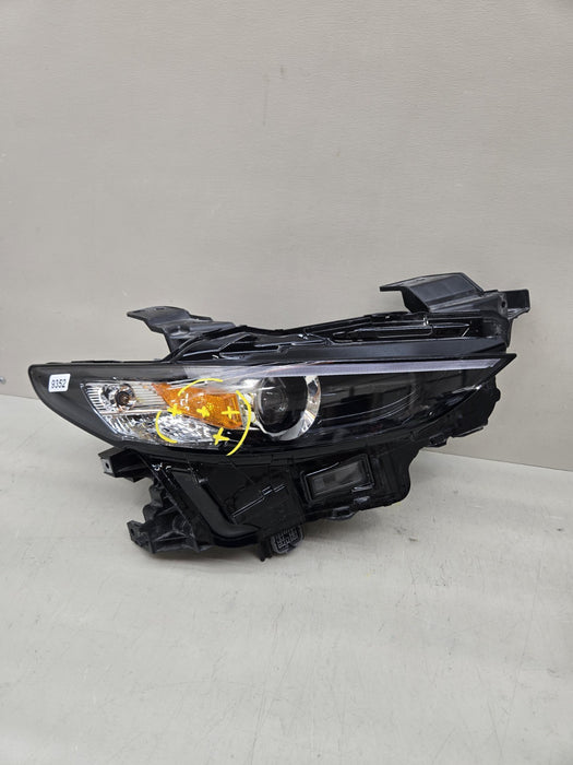 2019-2023 MAZDA 3 RIGHT PASSENGER SIDE NON-ADAPTIVE LED HEADLIGHT LAMP OEM