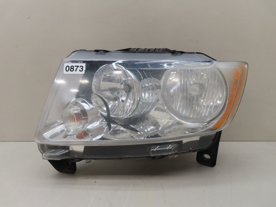 2012 JEEP GRAND CHEROKEE FRONT LEFT DRIVER HEADLIGHT HALOGEN OEM 55079379AE