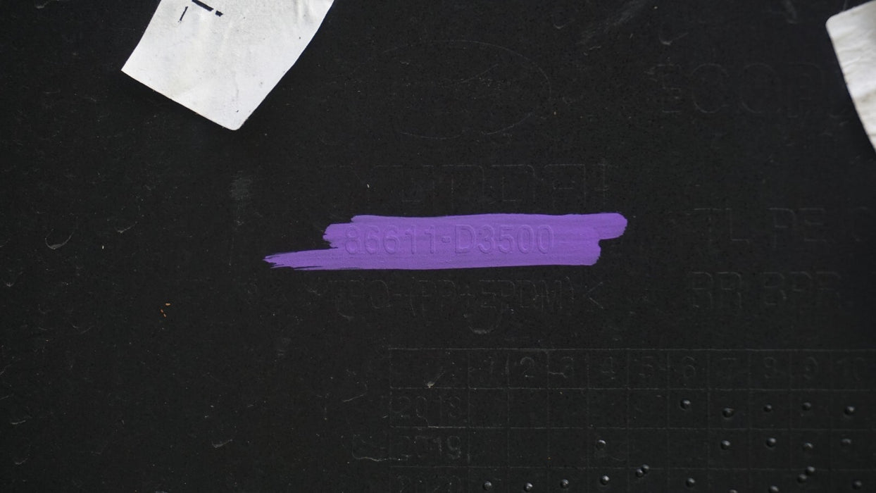 2019-2021 HYUNDAI TUCSON REAR BUMPER PLASTIC PANEL COVER FACTORY OEM 19 20 21