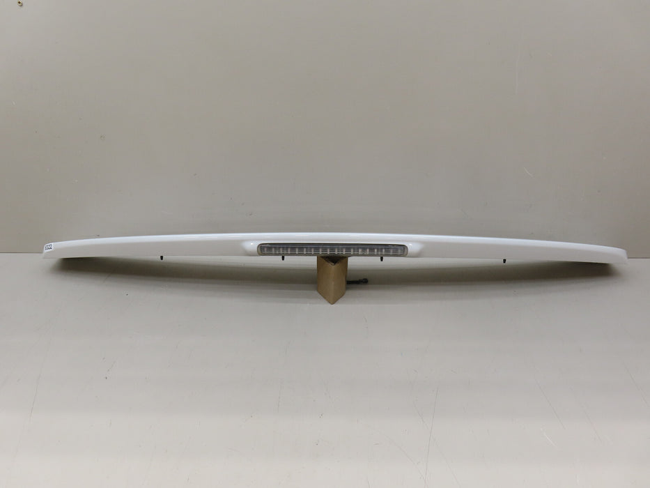 2012-2014 SUBARU LEGACY REAR WHITE TRUNK SPOILER OEM E721SAJ010