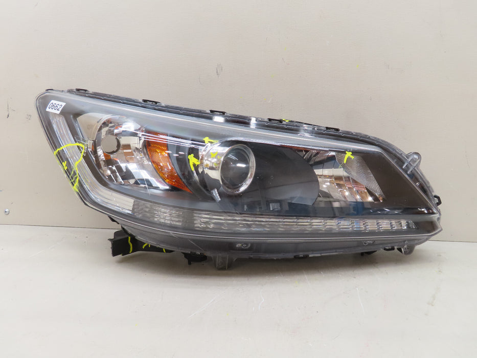 2013 2014 2015 HONDA ACCORD FRONT RIGHT PASSENGER HEADLIGHT HALOGEN OEM