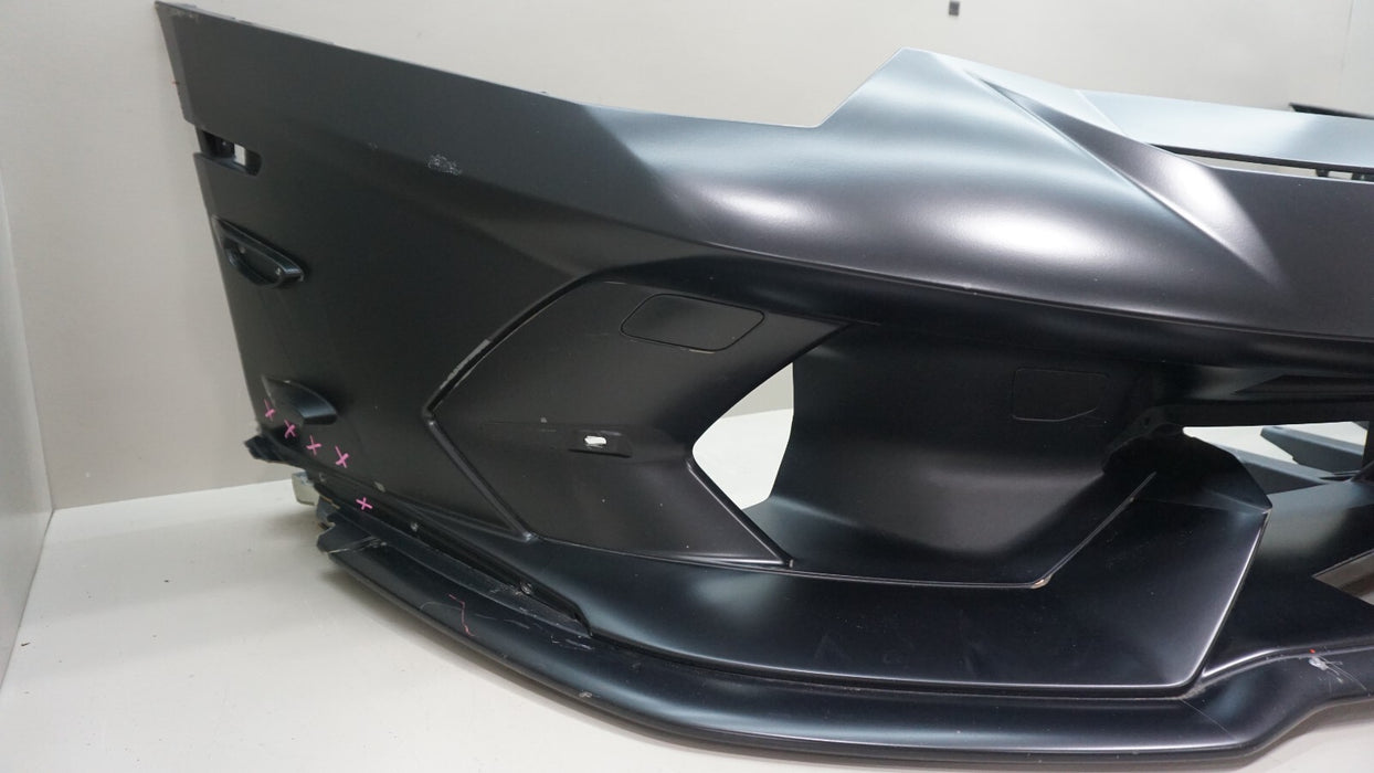 2019-2021 LAMBORGHINI AVENTADOR SVJ FRONT BUMPER COVER 470807437AB OEM