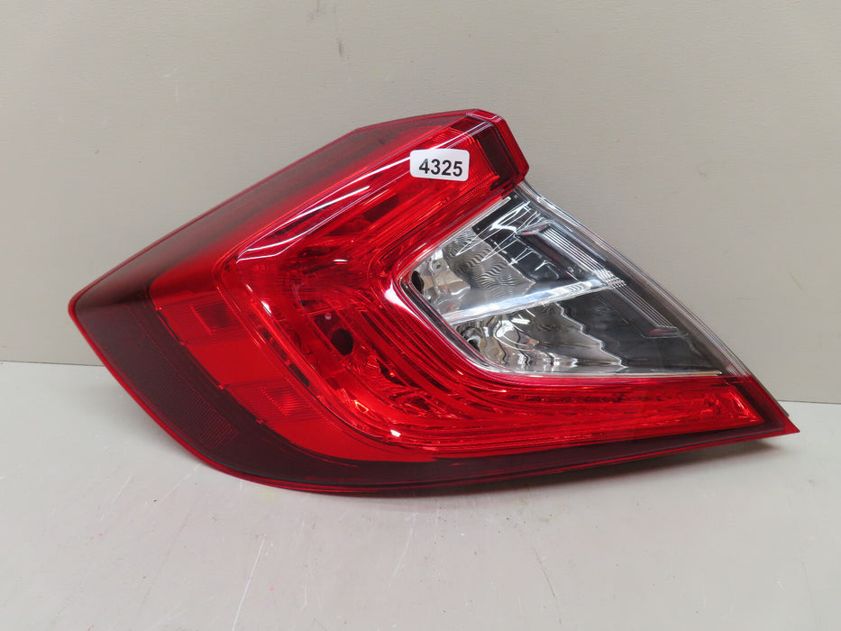 2016-2020 HONDA CIVIC SEDAN REAR LEFT DRIVER SIDE OUTER TAIL LIGHT OEM