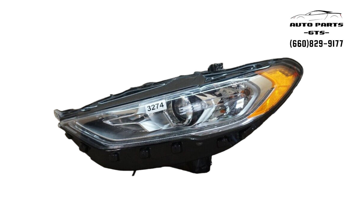 2017-2018 FORD FUSION LEFT DRIVER SIDE HEADLIGHT HEADLAMP LED W/ BALLAST OEM