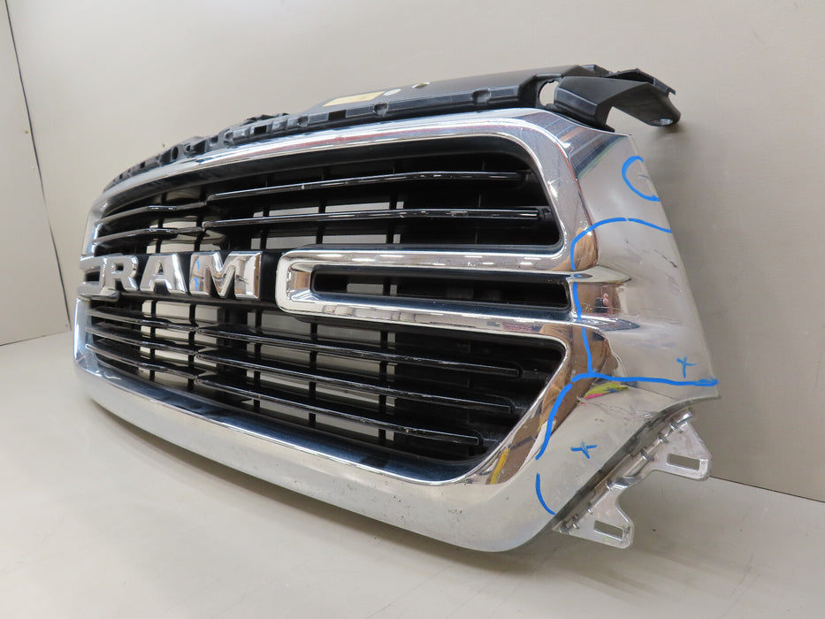 2019-2022 DODGE RAM 1500 FRONT BUMPER RADIATOR GRILLE GRILL OEM 68366528AH