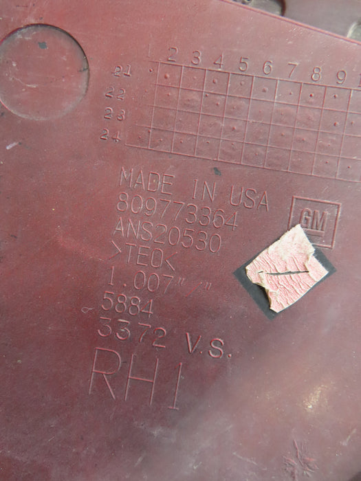 2019-2021 CHEVROLET SILVERADO 1500 FRONT RIGHT PASSENGER BUMPER COVER FILLER OEM