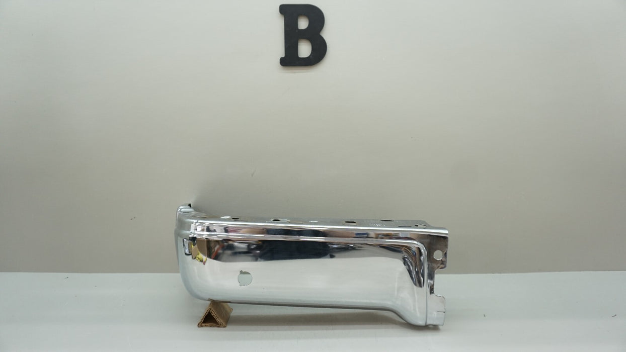 NEW!! 2009-2014 FORD F150 REAR LEFT DRIVER SIDE METAL CHROME BUMPER CAP OEM