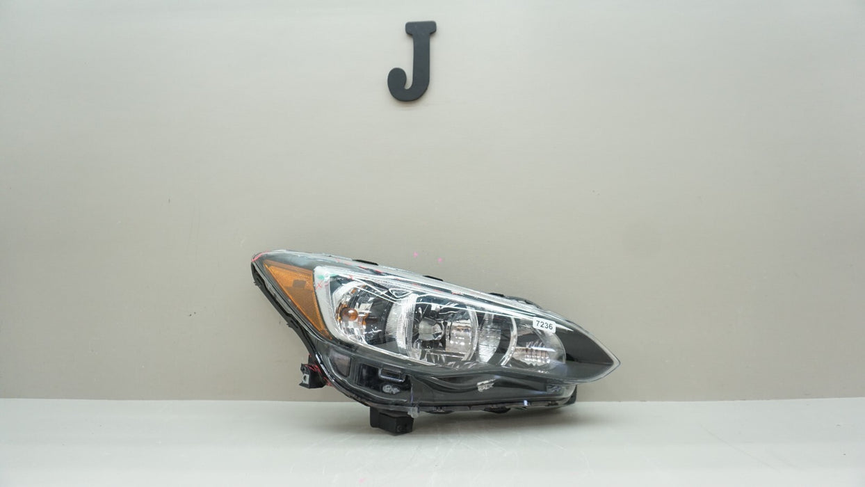 2017-2021 SUBARU IMPREZA FRONT RIGHT PASSENGER SIDE HEADLIGHT HALOGEN OEM