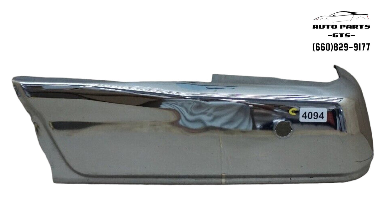 2015-2020 FORD F150 LEFT SIDE REAR BUMPER END CAP WITH SENSOR HOLE OEM