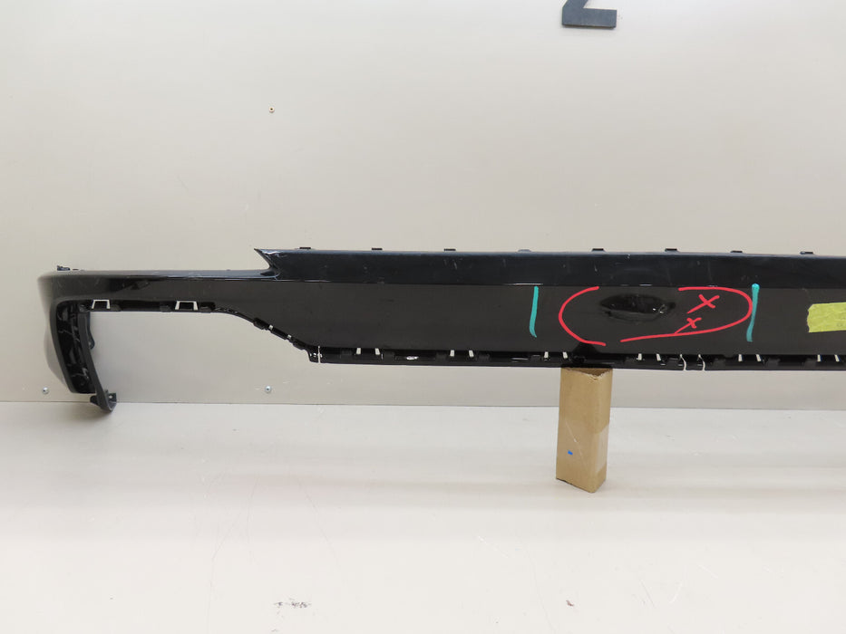 2019-2022 AUDI Q3 S-LINE REAR CENTER BUMPER COVER VALANCE OEM 83A807521B