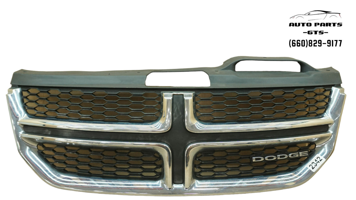 2010-2017 DODGE JOURNEY FRONT BUMPER UPPER GRILL GRILLE OEM 68080192AA