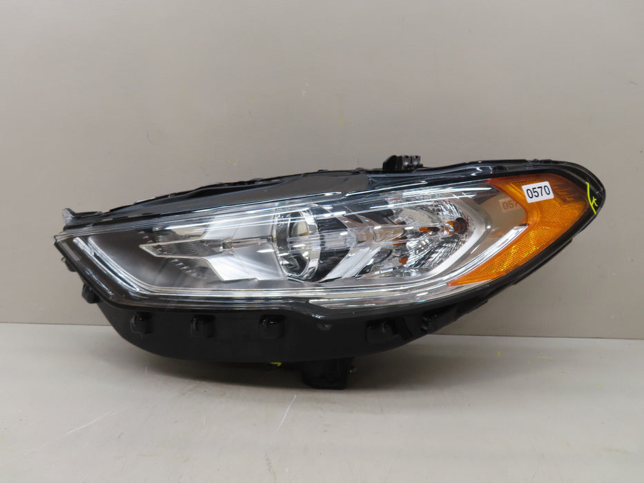 2017-2020 FORD FUSION LEFT DRIVER SIDE HALOGEN HEADLIGHT HEADLAMP OEM