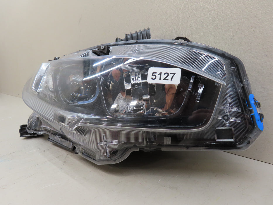 2019-2021 HONDA CIVIC FRONT RIGHT PASSENGER SIDE HEADLIGHT HALOGEN OEM