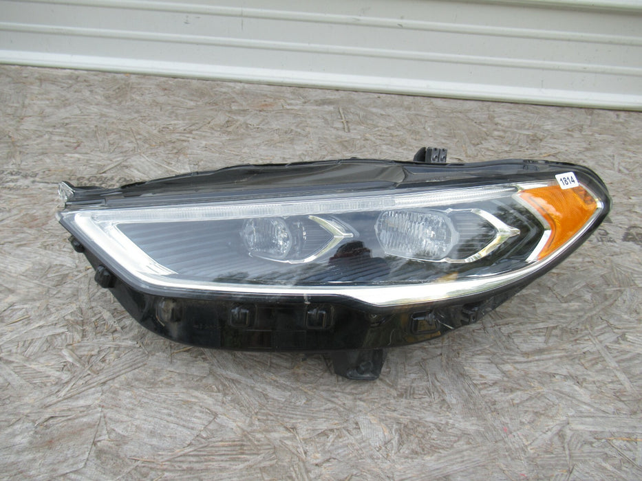 2017 - 2020 FORD FUSION FRONT LEFT DRIVER SIDE HEADLIGHT HEAD LAMP FULL LED OEM